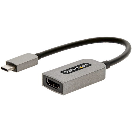 StarTech.com USB-C to HDMI Adapter, 4K 60Hz Video, HDR10, USB-C to HDMI Monitor Dongle, USB4 / Thunderbolt Compatible