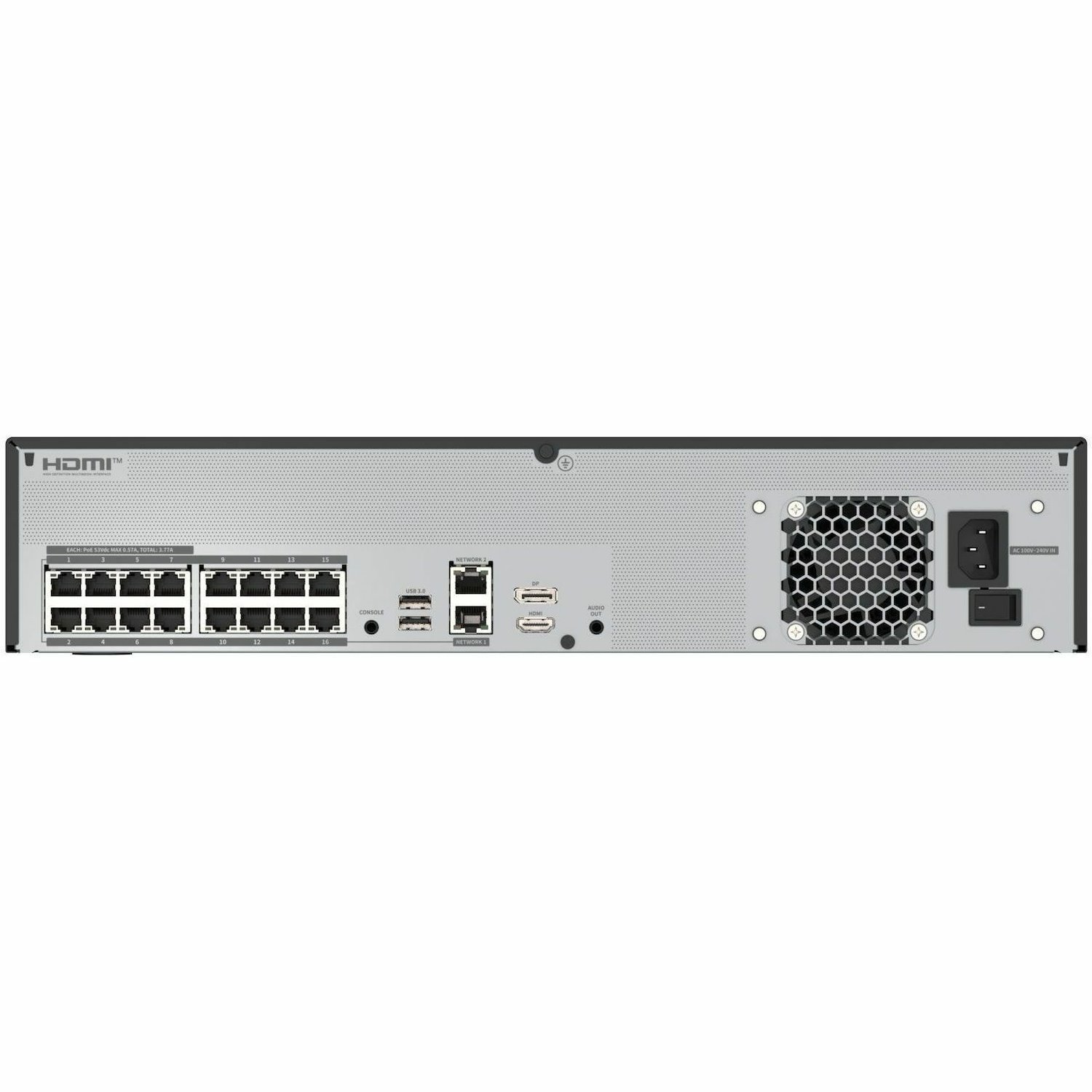 Wisenet WRN-1632S Edge Wave NVR - 12 TB HDD