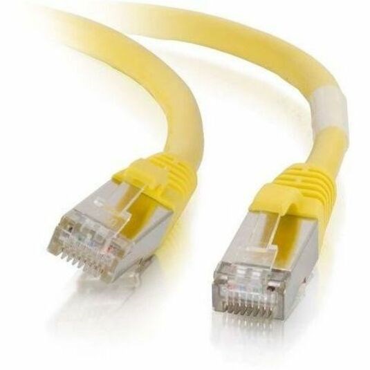 C2G 3ft Cat6 Ethernet Cable - Snagless Shielded (STP) - Yellow