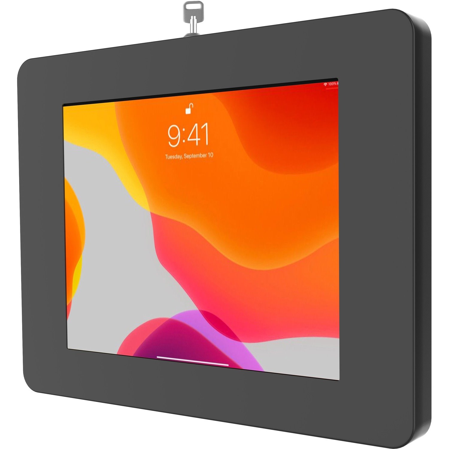 CTA Digital Premium Wall Mount for iPad, Tablet, iPad Pro, iPad Air - Black