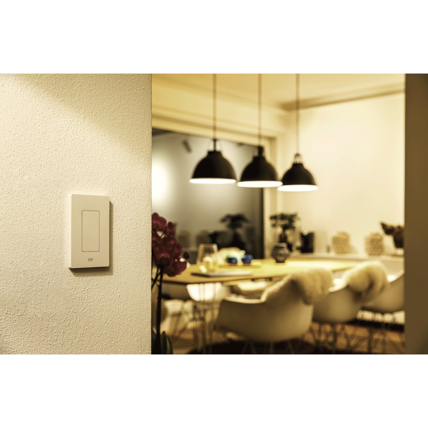 Eve Light Switch - Connected Wall Switch with Apple HomeKit technology