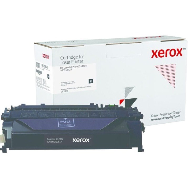 Xerox Everyday High Yield Laser Toner Cartridge - Alternative for HP (CF280X) - Black Pack