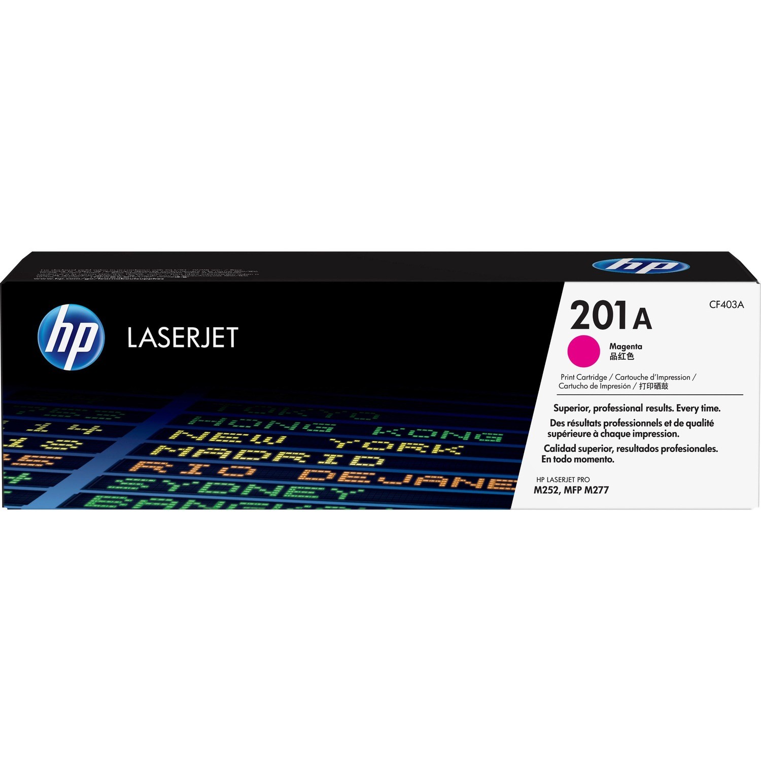 HP 201A MAGENTA TONER - APPROX2.3K PAGES - M252, M277 COMPATIBLE