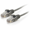C2G 7ft Cat6 Snagless Unshielded (UTP) Slim Network Patch Cable - Gray