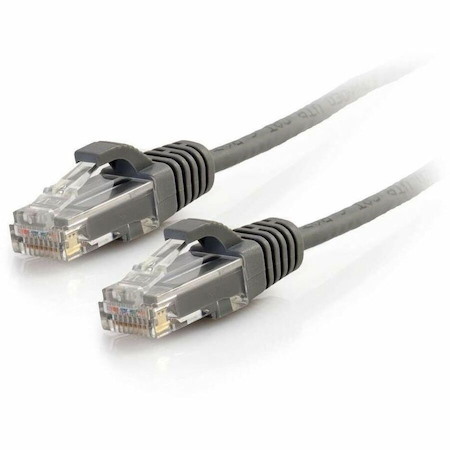 C2G 7ft Cat6 Snagless Unshielded (UTP) Slim Network Patch Cable - Gray