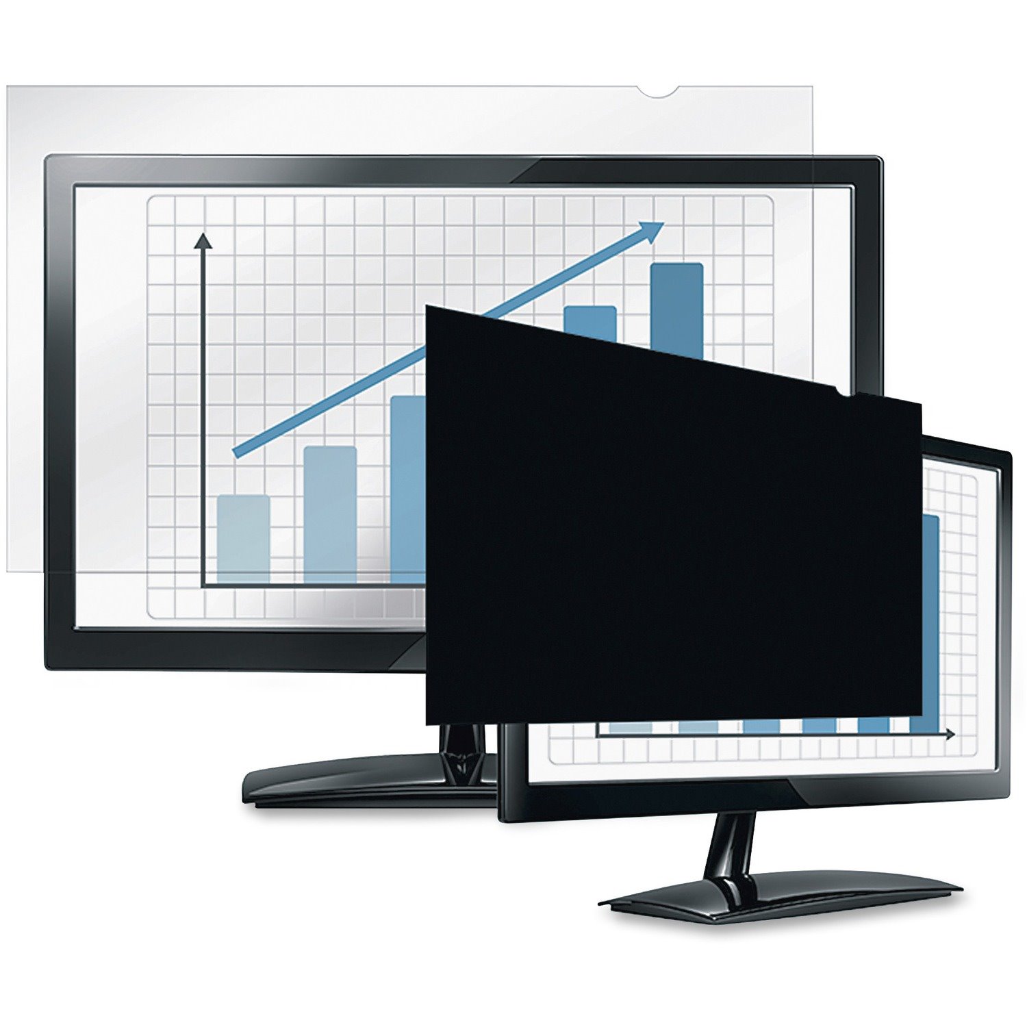 Fellowes PrivaScreen&trade; Blackout Privacy Filter - 24.0" Wide