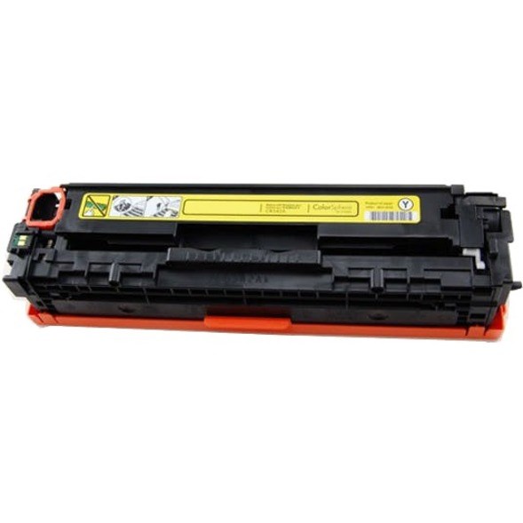 eReplacements CB542A-ER New Compatible Toner Cartridge - Alternative for HP (CB542A) - Yellow