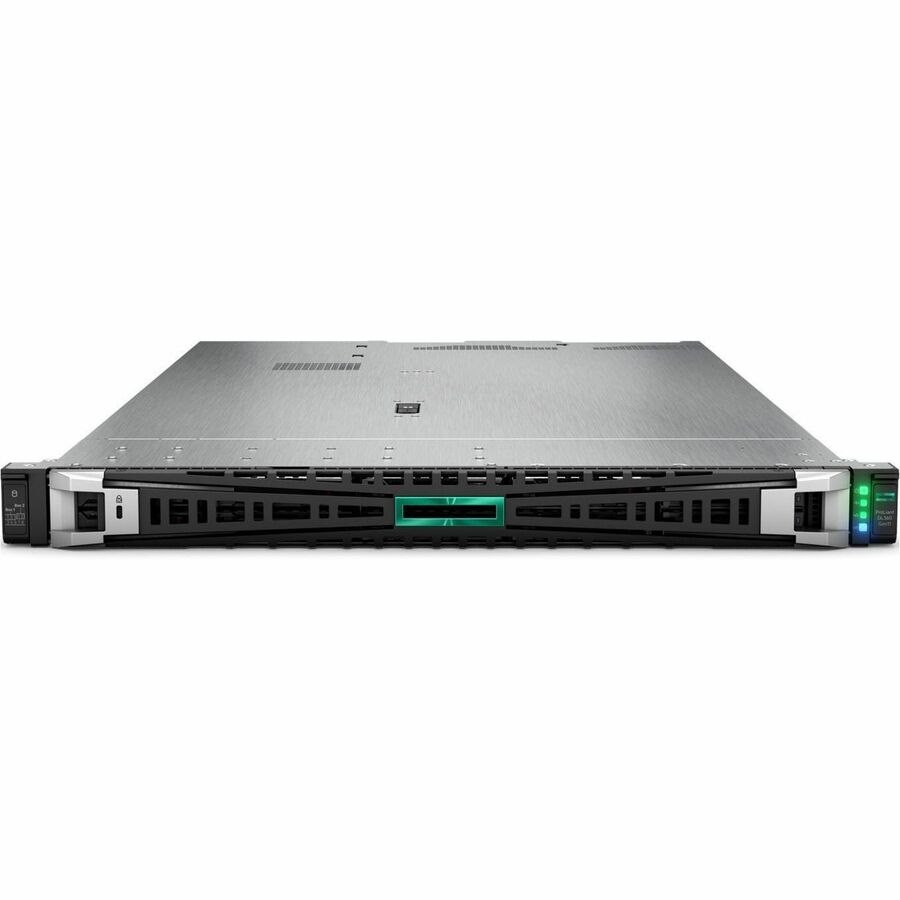 HPE ProLiant DL360 Gen11 1U Rack Server - 1 x Intel Xeon Silver 4509Y 2.60 GHz - 64 GB RAM - 960 GB SSD - (2 x 480GB) SSD Configuration - Serial ATA/600, 12Gb/s SAS, NVMe Controller