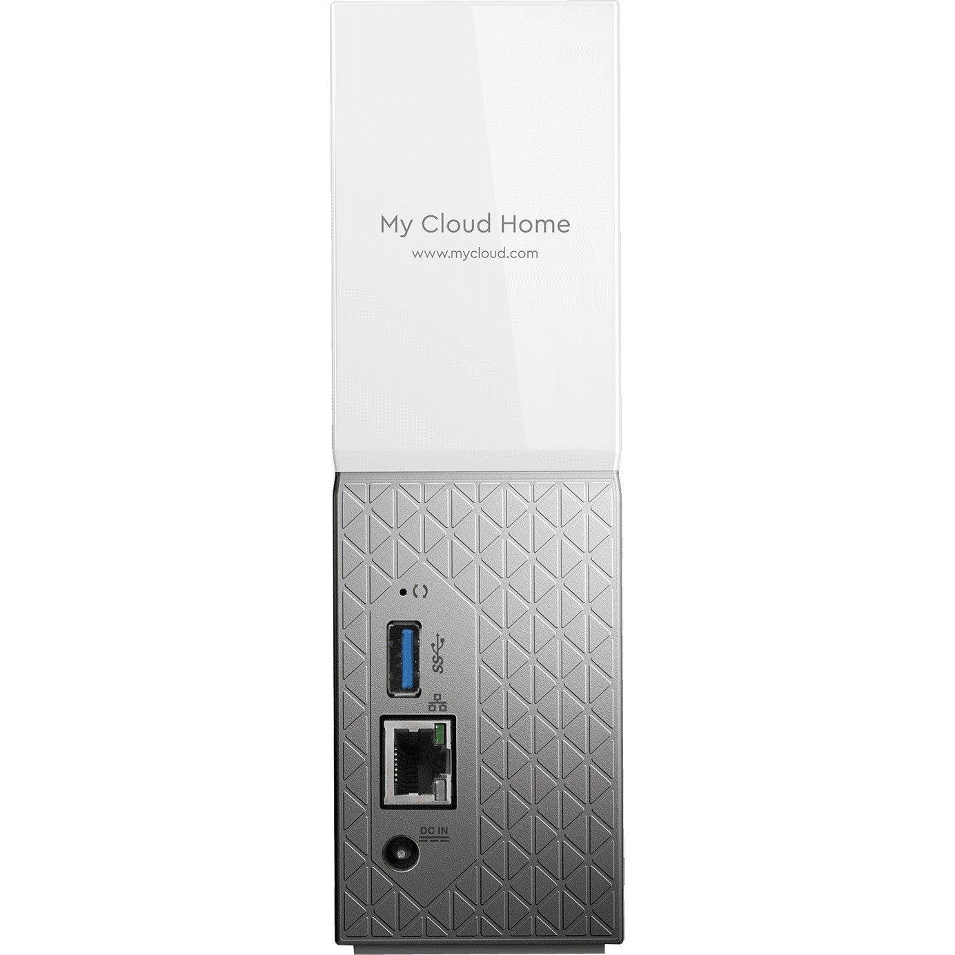 WD My Cloud Home WDBVXC0060HWT-SESN 1 x Total Bays NAS Storage System - 6 TB HDD - Realtek RTD1295 Quad-core (4 Core) 1.40 GHz - 1 GB RAM - DDR3L SDRAM