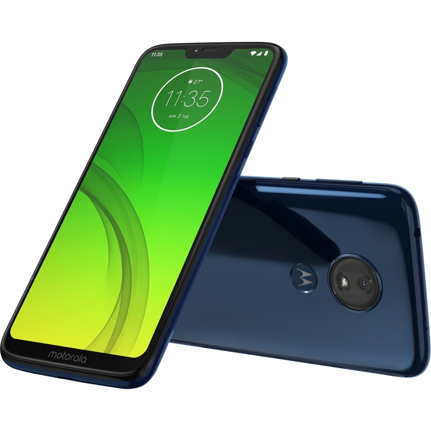 Motorola Mobility Moto G&#8311; Power 32 GB Smartphone - 6.2" LTPS LCD HD+ 1570 x 720 - Octa-core (Kryo 250 GoldQuad-core (4 Core) 1.80 GHz + Kryo 250 Silver Quad-core (4 Core) 1.80 GHz - 3 GB RAM - Android 9.0 Pie - 4G - Marine Blue