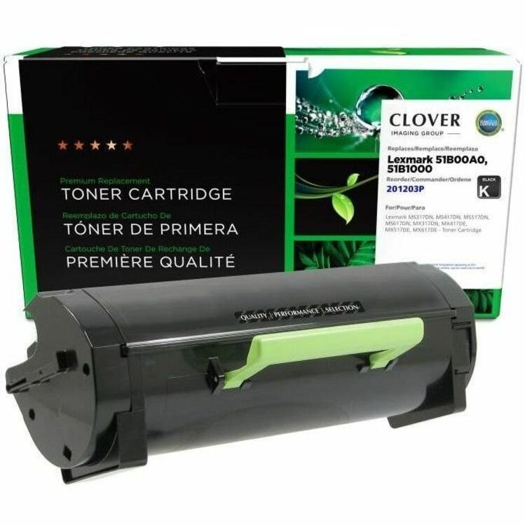 Clover Imaging Remanufactured Toner Cartridge for Lexmark MS317/MS417/MX317/MX417