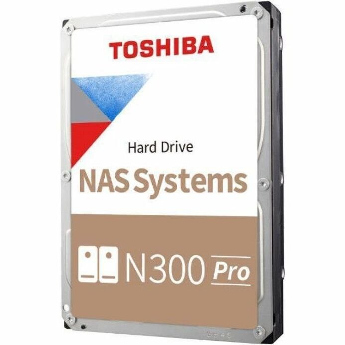 Toshiba N300 Pro HDWG51CXZSTB 12 TB Hard Drive - 3.5" Internal - SATA (SATA/600) - Conventional Magnetic Recording (CMR) Method