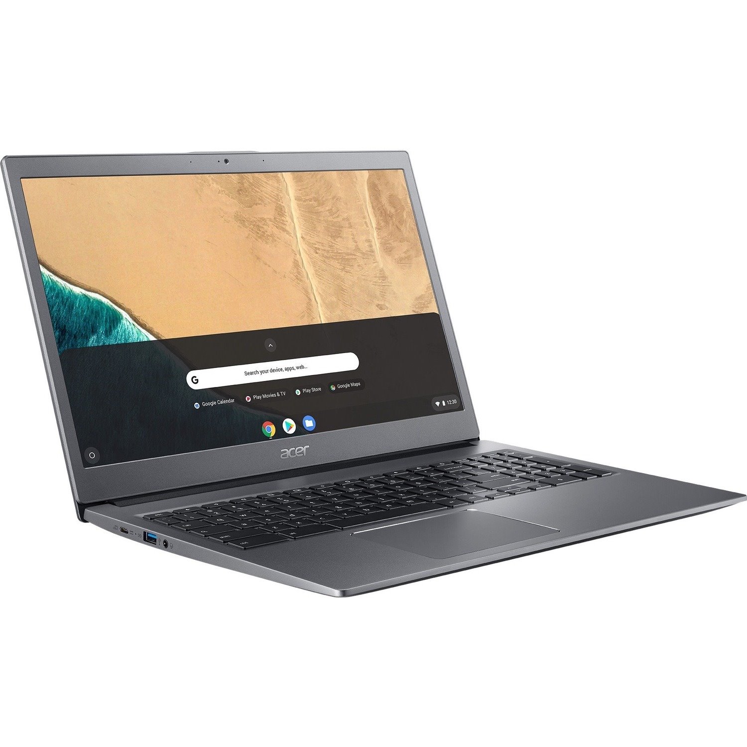 Acer Chromebook 715 CB715-1W CB715-1W-33B9 15.6" Chromebook - Full HD - Intel Core i3 8th Gen i3-8130U - 8 GB - 128 GB Flash Memory - English (US) Keyboard