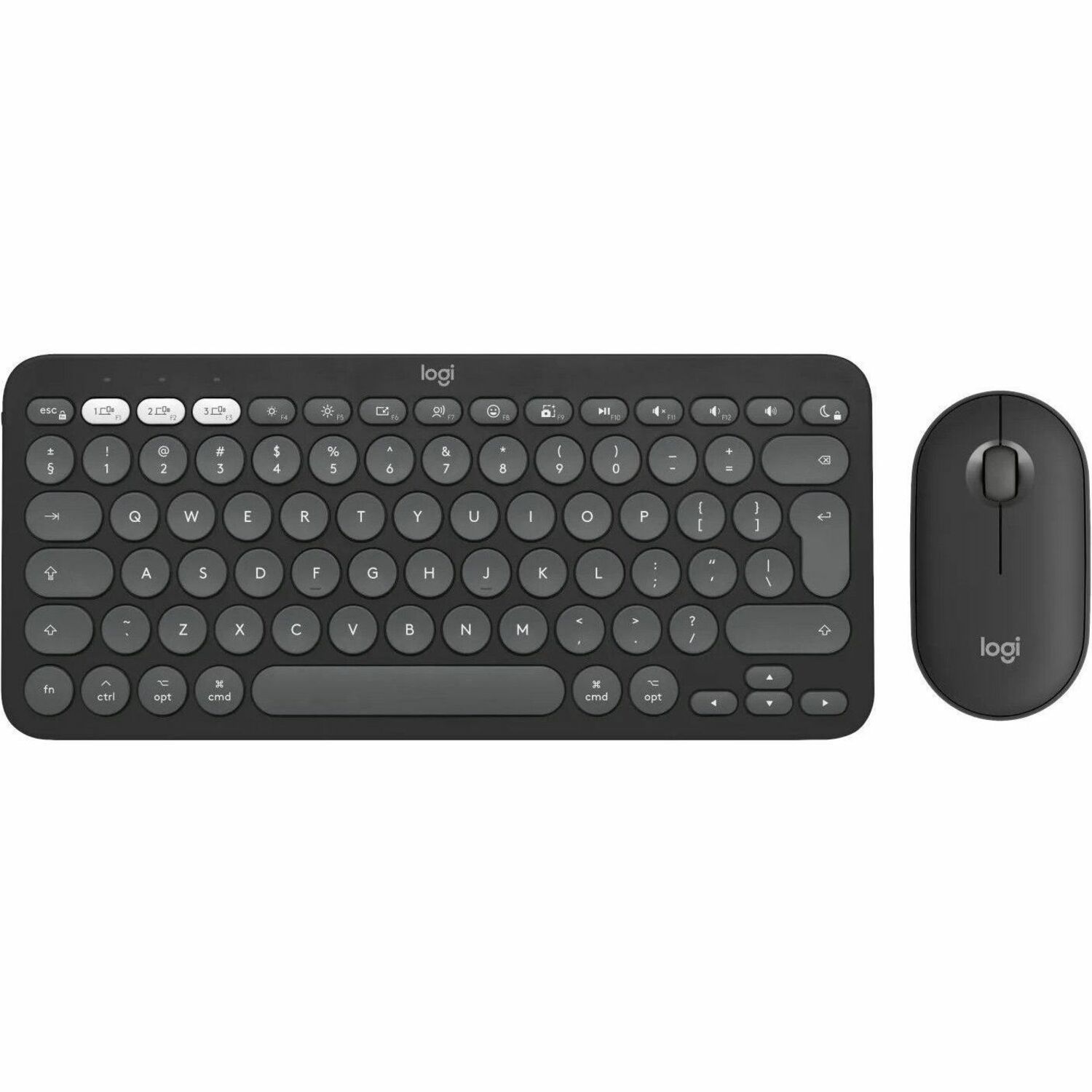 Logitech Pebble 2 Combo Toetsenbord en muis - AZERTY - Frans