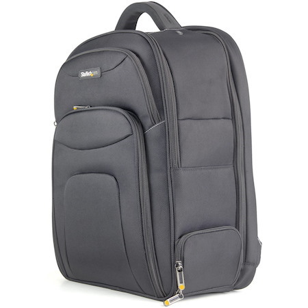 StarTech.com 17.3" Laptop Backpack w/ Removable Accessory Case, Professional IT Tech Backpack for Work/Travel/Commute, Nylon Computer Bag