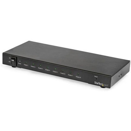 StarTech.com 8-Port 4K 60Hz HDMI Splitter - HDR Support - HDMI 2.0 Splitter - 7.1 Surround Sound Audio