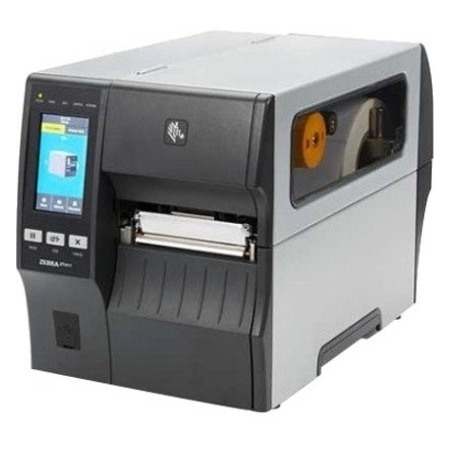 Zebra ZT411 Industrial Thermal Transfer Printer - Monochrome - Label Print - Fast Ethernet - USB - USB Host - Serial - Bluetooth 4.2 - Wireless LAN - UK, AUS, JP, EU - Black