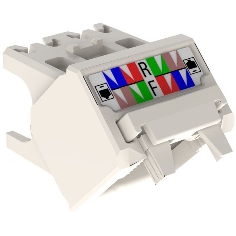 PanNet 45&deg; Angled Wire Cap for Cat 6A UTP TG Jack