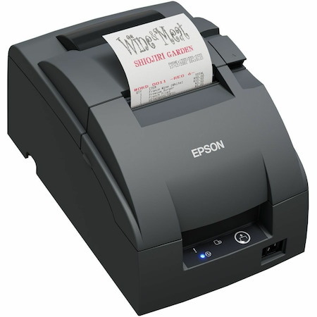 Epson TM-U220IIB-302 9-pin Dot Matrix Printer - Colour - Dark Grey