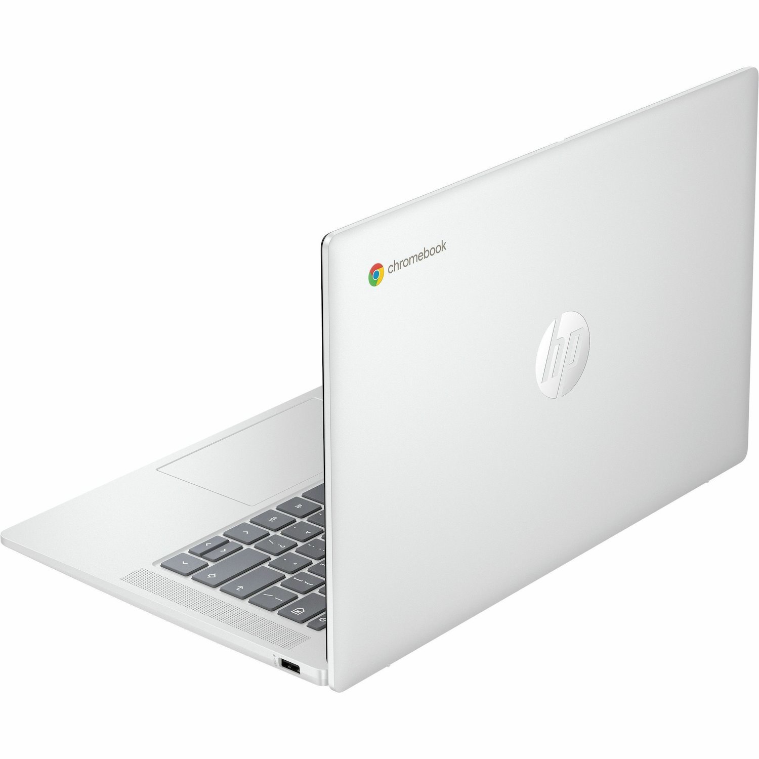 HP Chromebook 14a-nf0000 14a-nf0007TU 14" Chromebook - HD - Intel N-Series N100 - 4 GB - 64 GB Flash Memory - Glacier Silver
