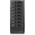 RAIDage JAGE9BT8HDBK-M1 Drive Enclosure 12Gb/s SAS, SATA/600 - Mini-SAS HD Host Interface Tower - Black