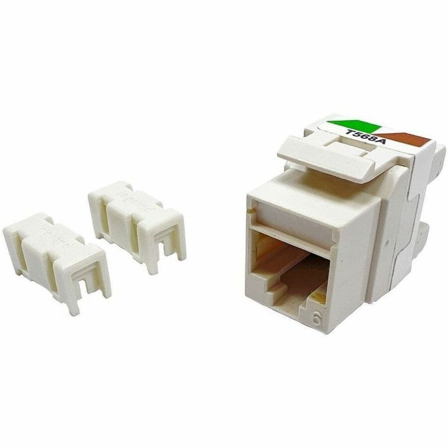 Ortronics Anti-corrosive Keystone Jack, 568a/b Fog White