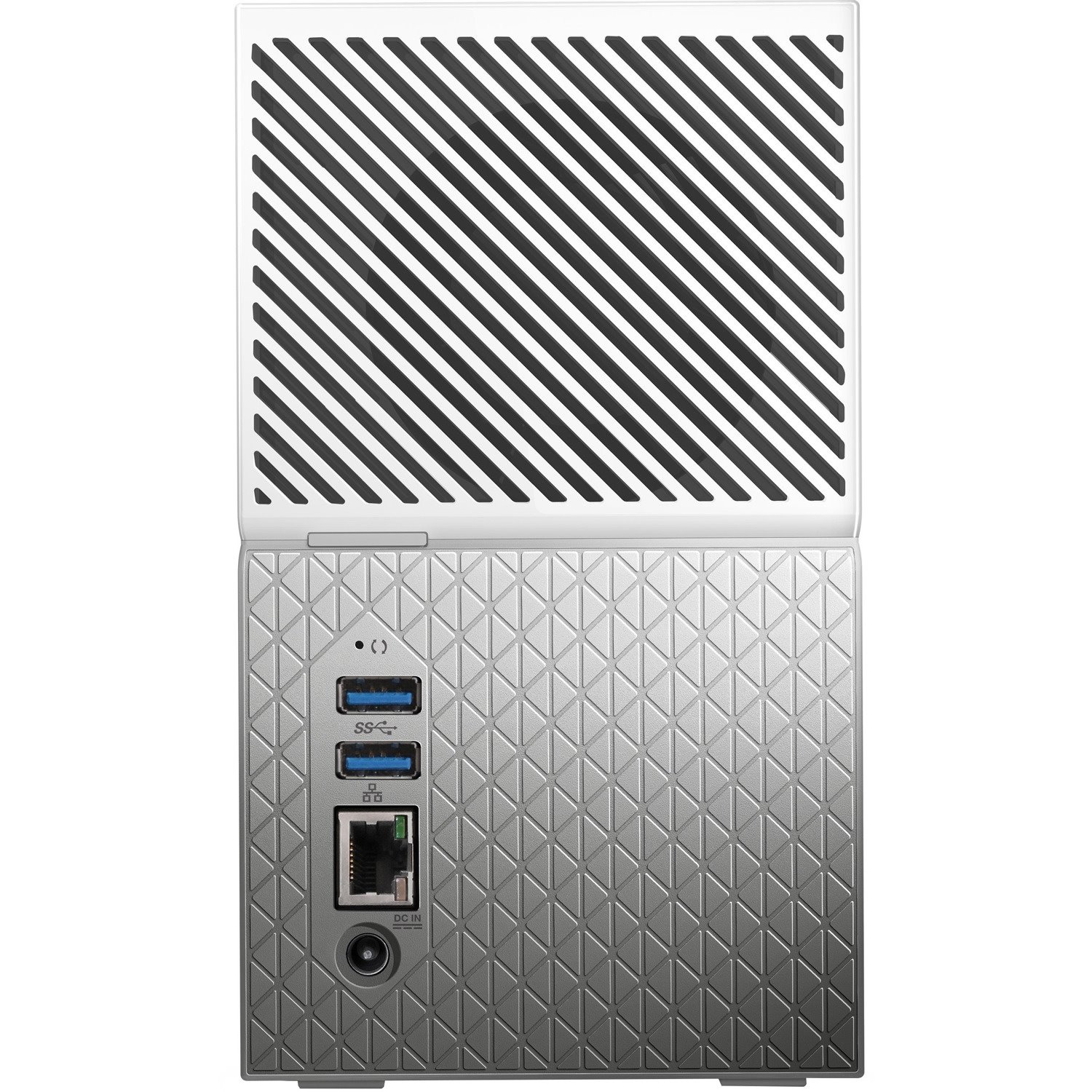 WD My Cloud Home Duo WDBMUT0060JWT-EESN 2 x Total Bays NAS Storage System - 6 TB HDD Desktop