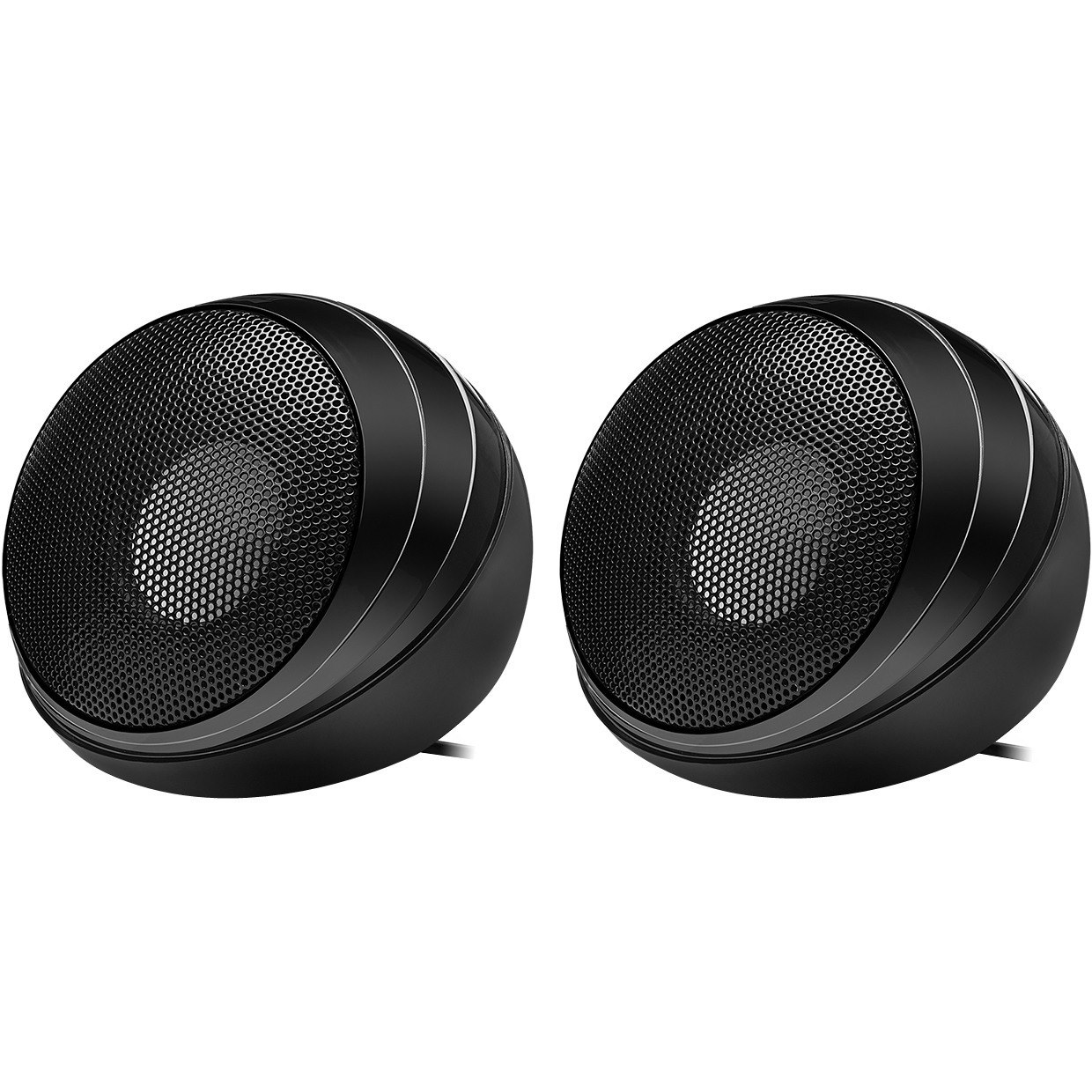 Adesso Xtream S4 USB-Powered Desktop Computer Speaker with Dynamic Sound - 5W x 2