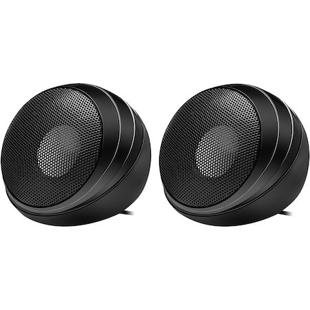 Adesso Xtream S4 2.0 Portable Speaker System - 10 W RMS - Black