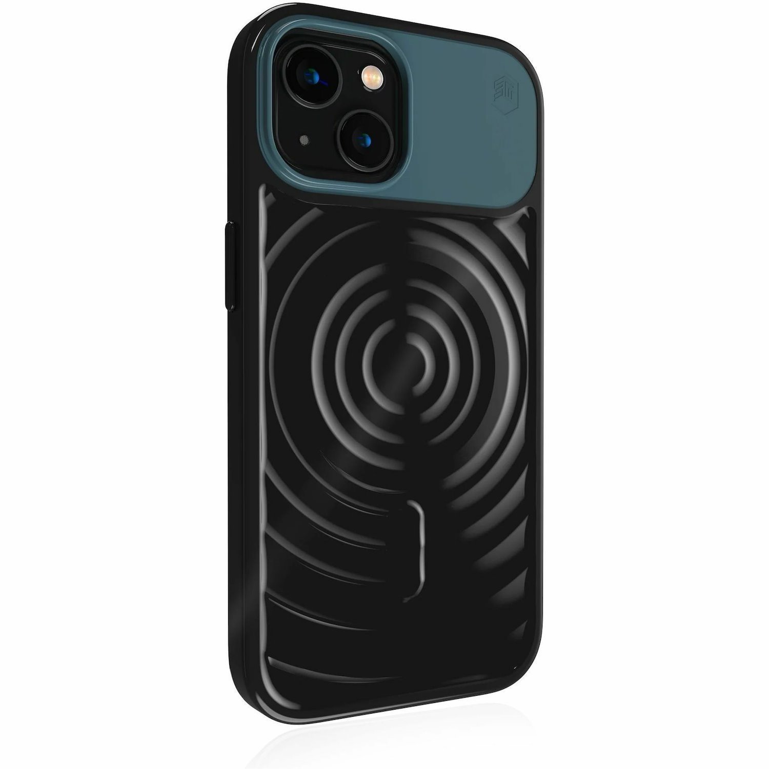 STM Goods Case for Apple iPhone 15 Smartphone - Black Atlantic