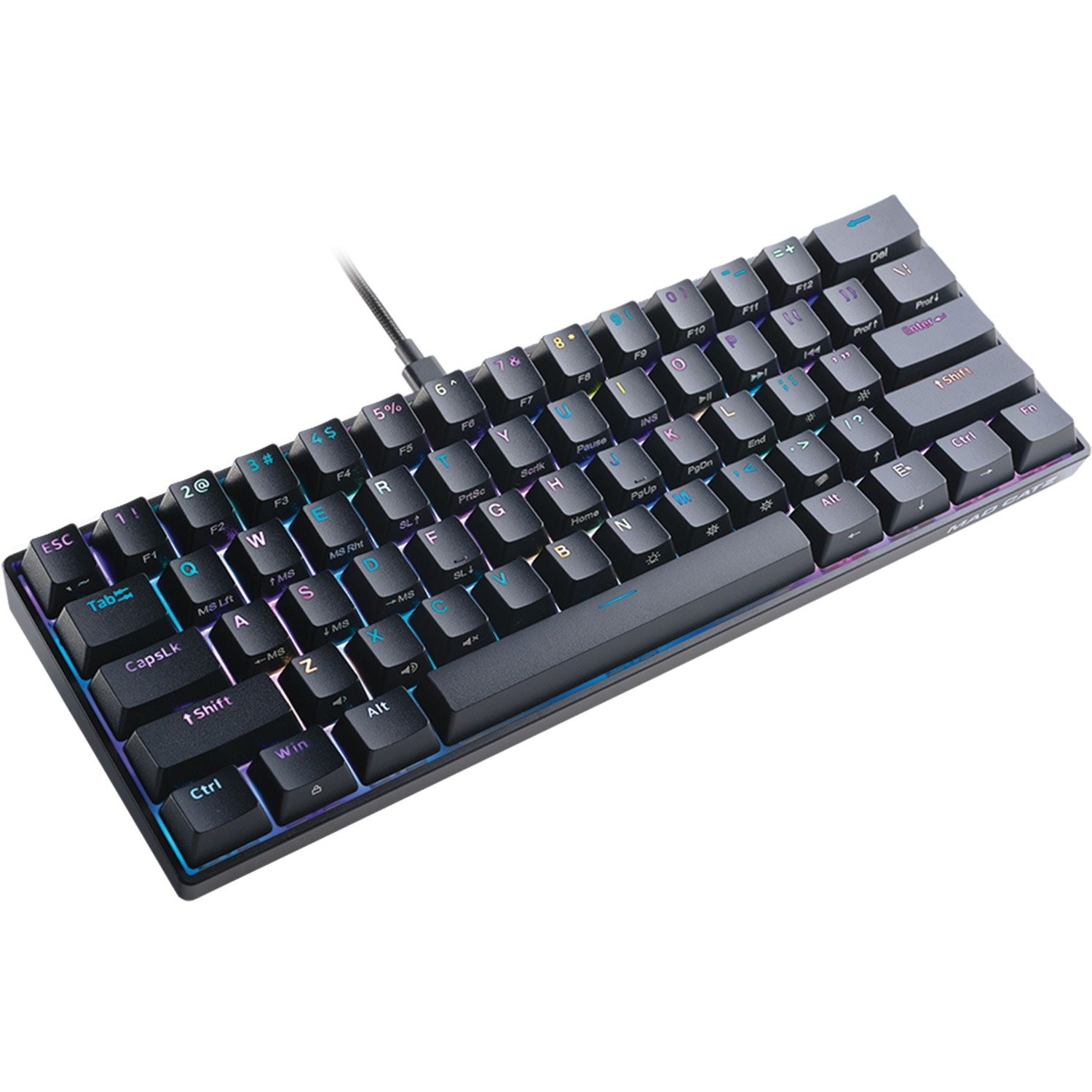 Verbatim S.T.R.I.K.E. 6 60% RGB Mechanical Keyboard