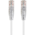 Monoprice SlimRun Cat6 28AWG UTP Ethernet Network Cable, 3ft White