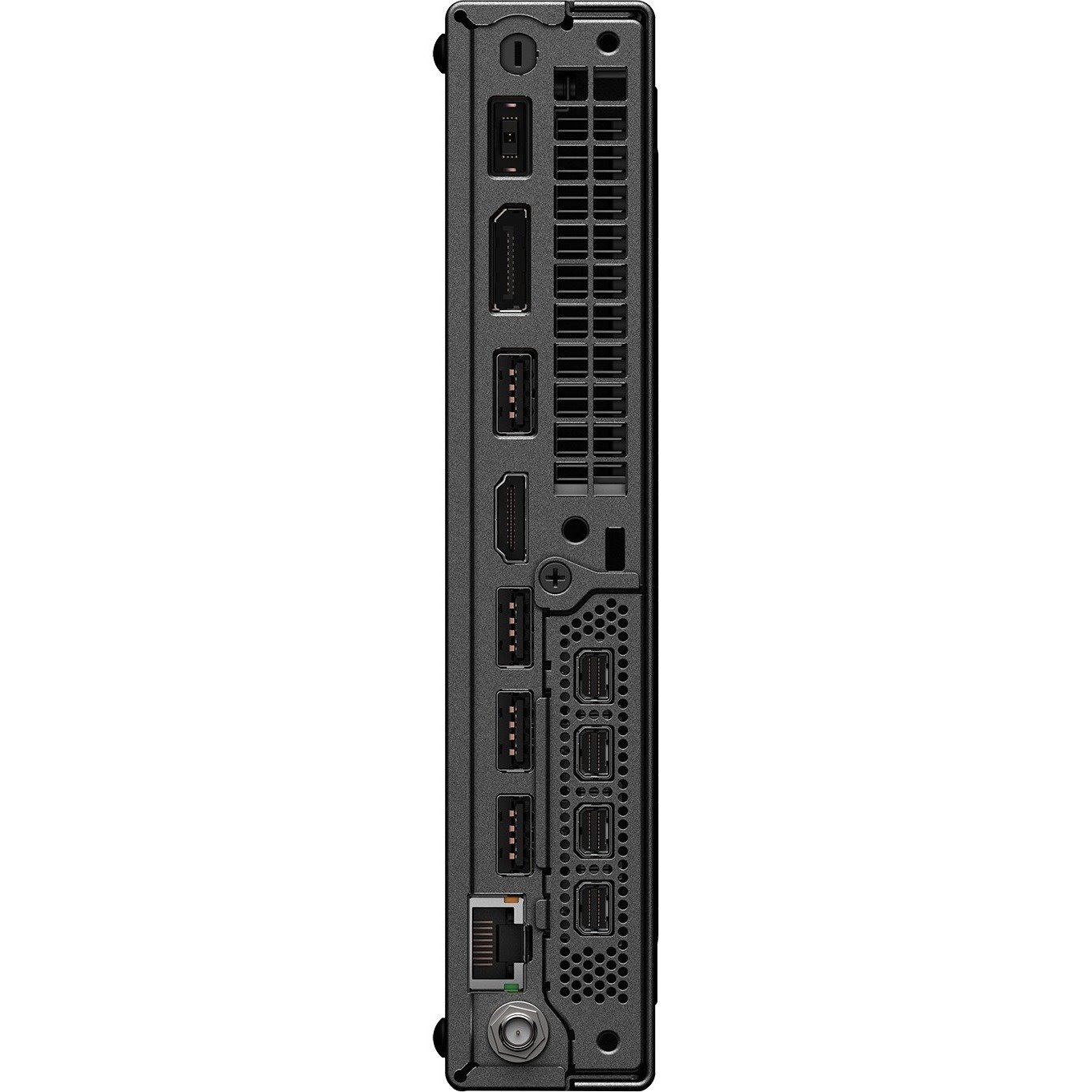 Lenovo ThinkStation P360 30FA001BUS Workstation - 1 x Intel Core i7 12th Gen i7-12700T - 32 GB - 1 TB SSD - Tiny - Black