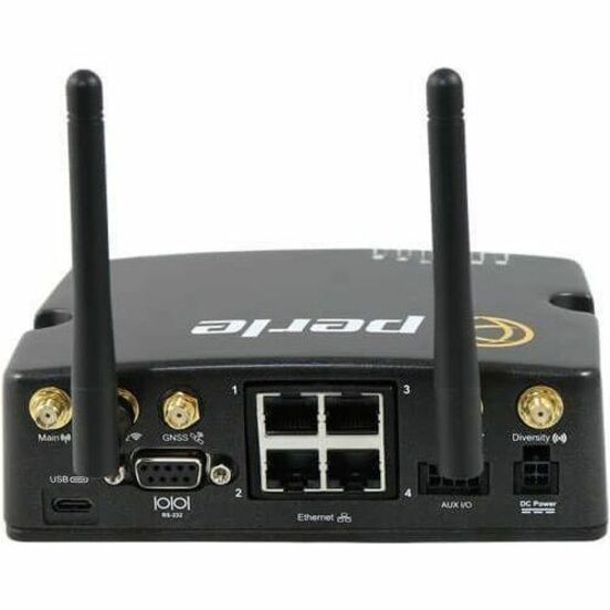 Perle IRG5541+ FN Wi-Fi 5 IEEE 802.11a/b/g/n/ac 2 SIM Cellular, Ethernet Modem/Wireless Router - TAA Compliant