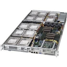 Supermicro SuperServer 6017R-73HDP+ Server Barebone System - 1U Rack-mountable - Socket R LGA-2011 - 2 x Processor Support