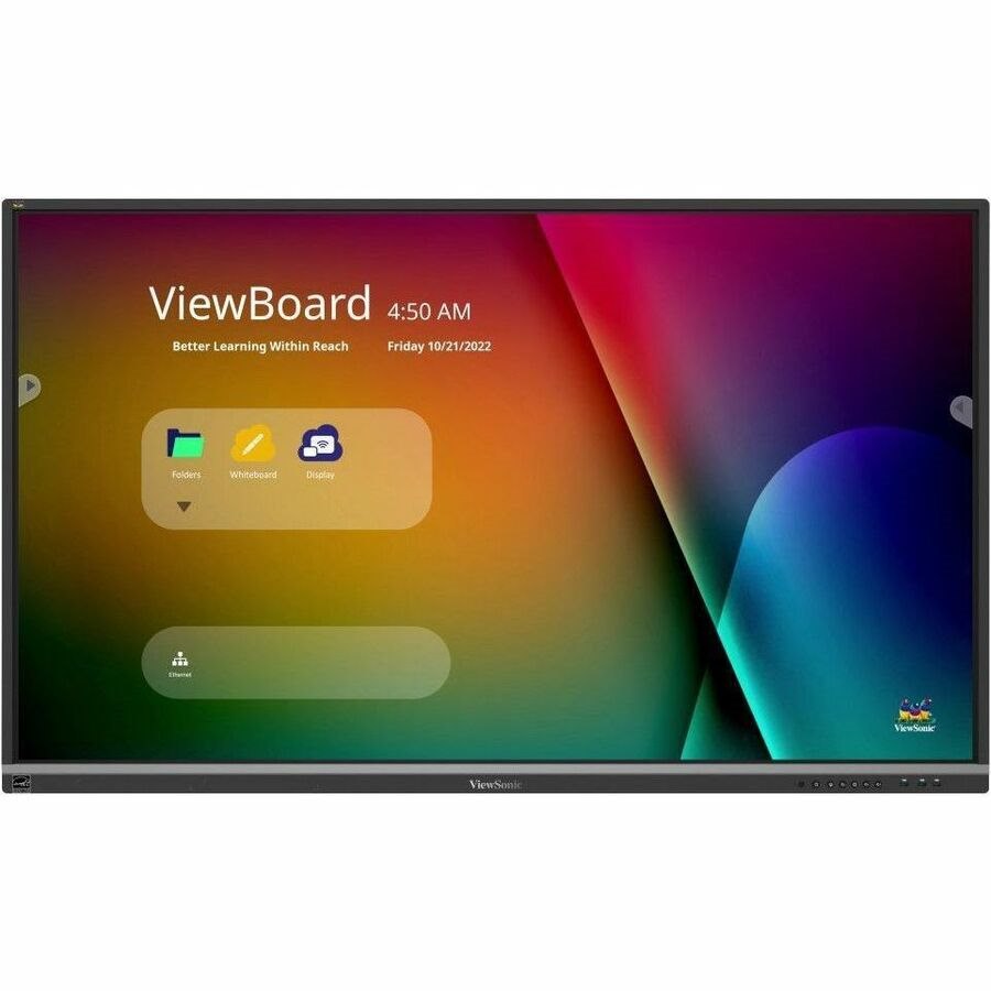 ViewSonic ViewBoard IFP6550-5F 4K UHD LCD Collaboration Display