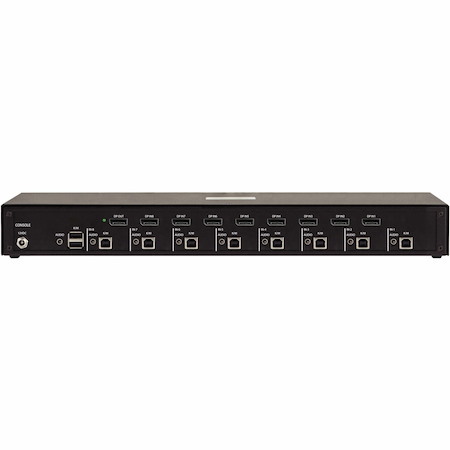 Black Box KVM Switch, NIAP 4.0 Certified - 8-Port, Single-Monitor, DisplayPort