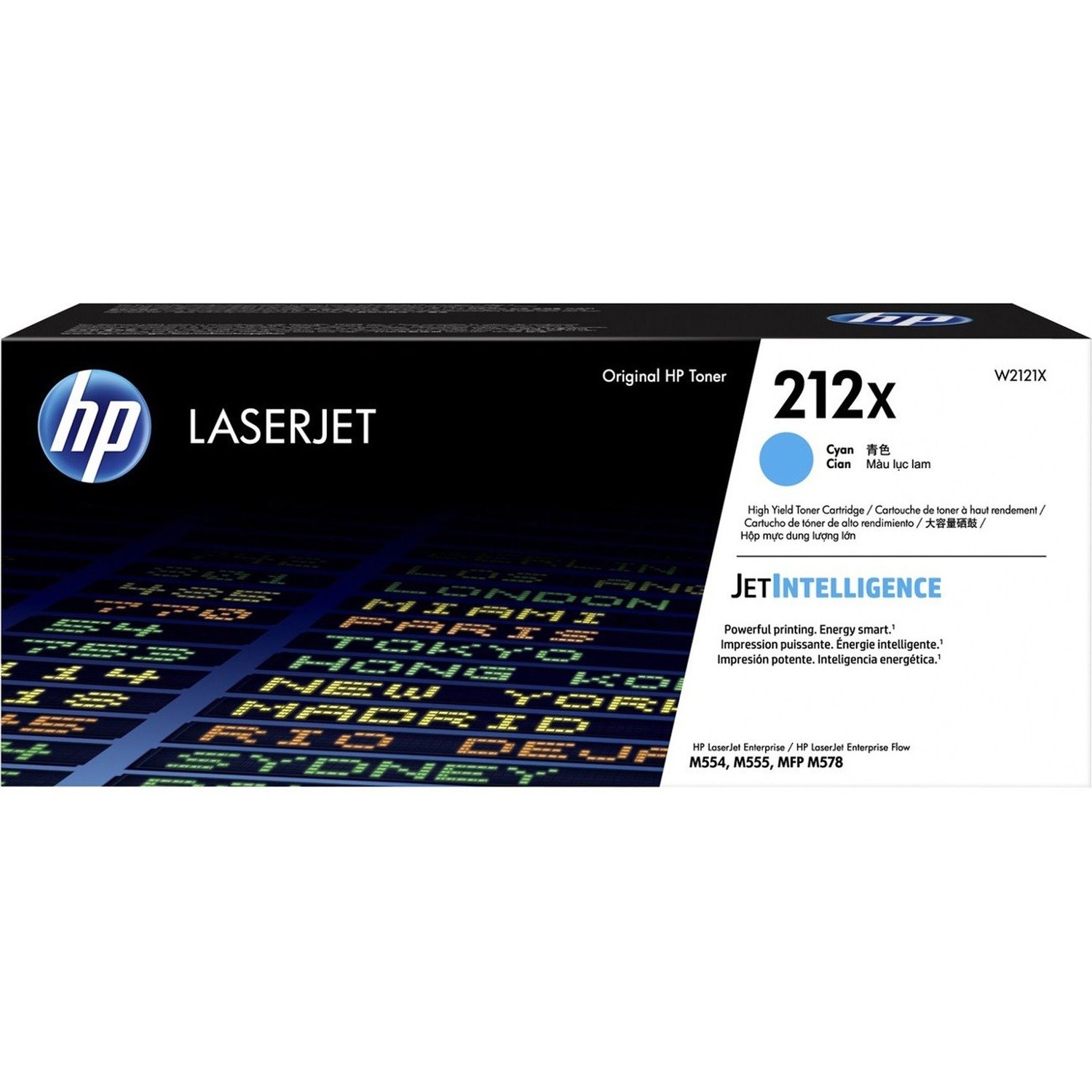 HP 212X Original High Yield Laser Toner Cartridge - Cyan - 1 Pack