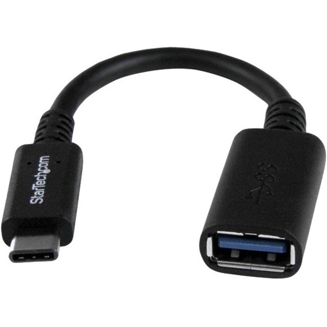 StarTech.com USB-C to USB Adapter - 6in - USB 3.0 (5Gbps) USB-IF Certified - USB-C to USB-A - USB 3.2 Gen 1 - USB C Adapter - USB Type C