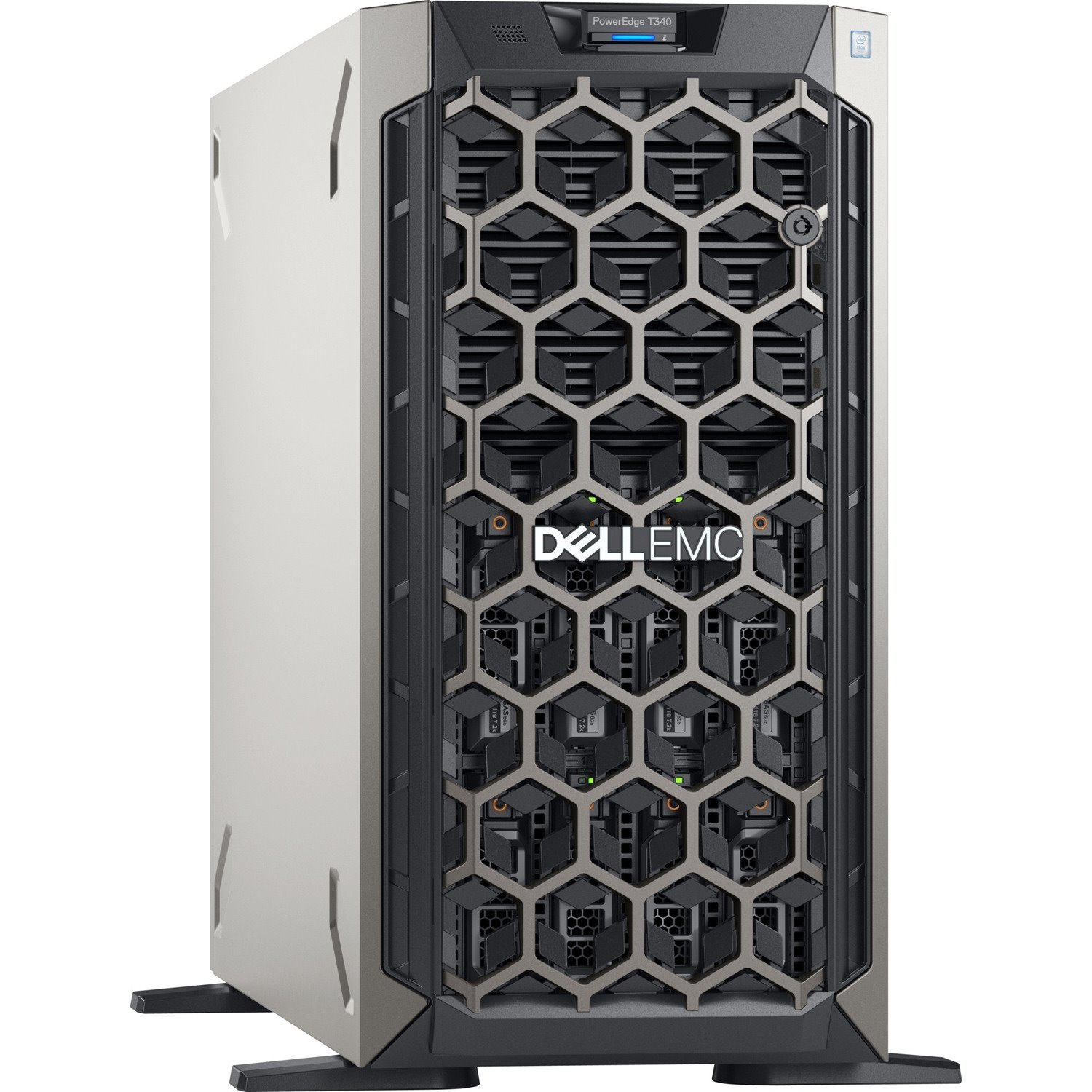 Dell EMC PowerEdge T340 5U Tower Server - 1 x Intel Xeon E-2234 3.60 GHz - 8 GB RAM - 1 TB HDD - (1 x 1TB) HDD Configuration - Serial ATA Controller - 1 Year ProSupport