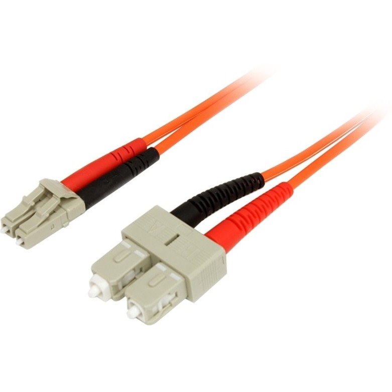 StarTech.com 5m Fiber Optic Cable - Multimode Duplex 62.5/125 LSZH Fiber Jumper Cord - LC/SC