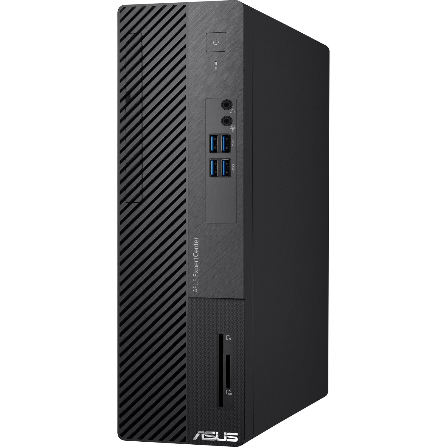 Asus ExpertCenter D500 D500SA-Q31SP Desktop Computer - Intel Core i3 10th Gen i3-10100 - 8 GB - 256 GB SSD - Small Form Factor - Black