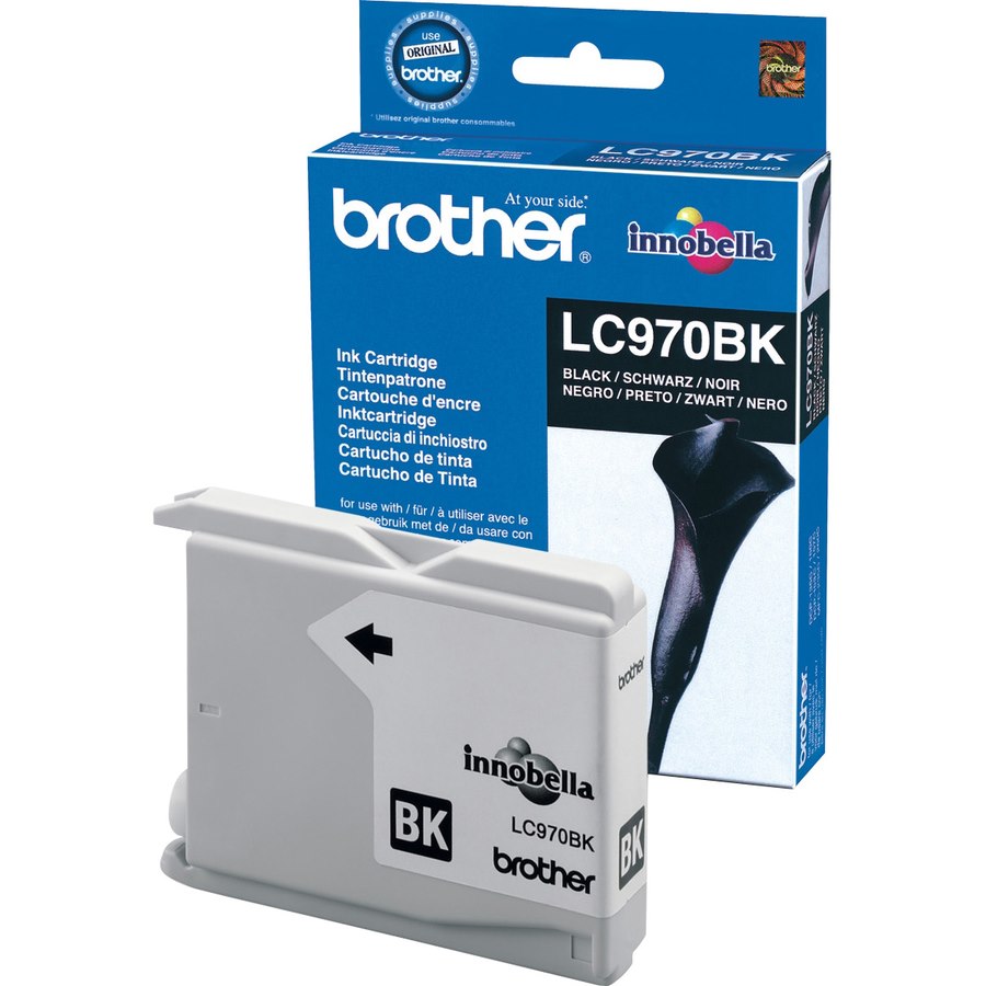 Brother LC-970BK Original Inkjet Ink Cartridge - Black - 1 Pack