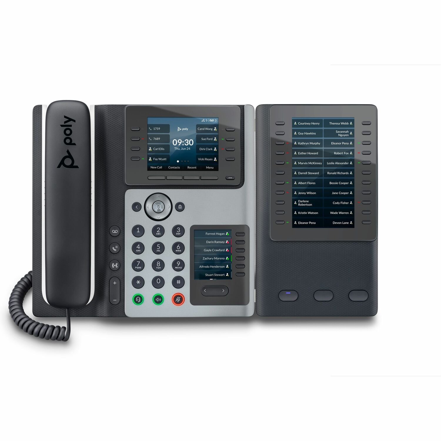 Poly Edge E450 IP Phone and PoE-enabled GSA/TAA