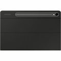 Samsung Book Cover Keyboard/Cover Case (Book Fold) Samsung Galaxy Tab S9, Galaxy Tab S9 FE Tablet - Black