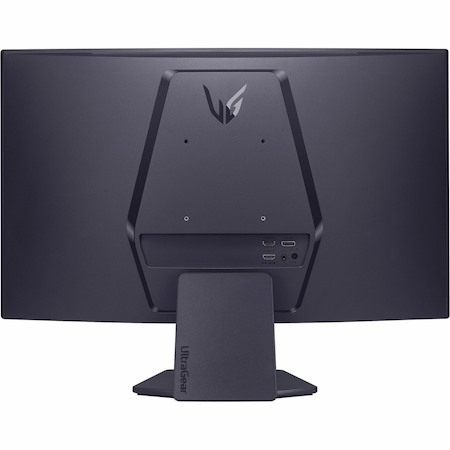 LG UltraGear 27GS60QC-B 27" Class WQHD Curved Screen Gaming LED Monitor - 16:9 - Dark Grey, Purple