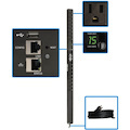 Eaton 1.4kW Single-Phase Monitored PDU with LX Platform Interface, 120V Outlets (16 5-15R), 10 ft. (3.05 m) Cord with 5-15P Plug, 0U, TAA