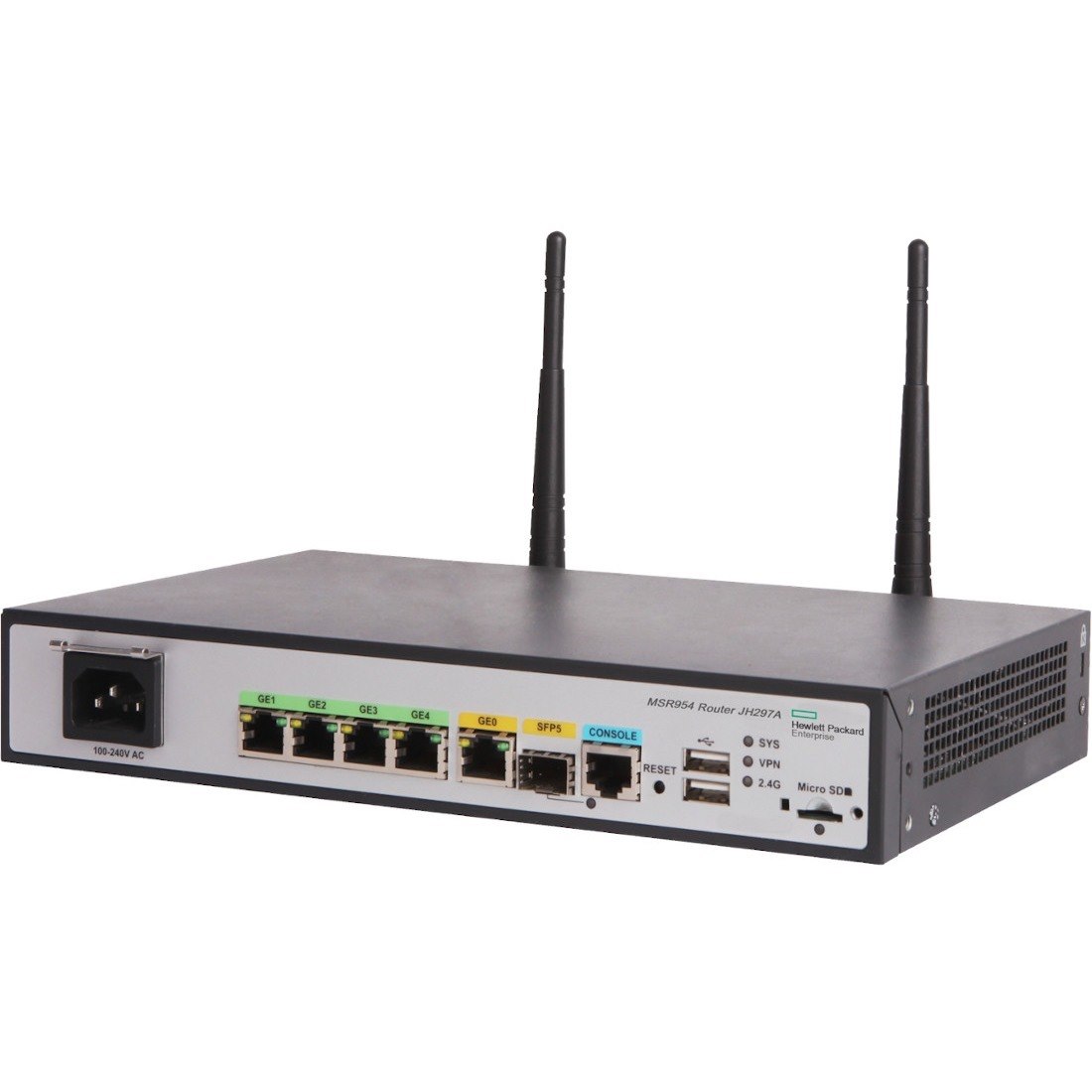 HPE MSR954-W Wi-Fi 4 IEEE 802.11n Ethernet Wireless Router