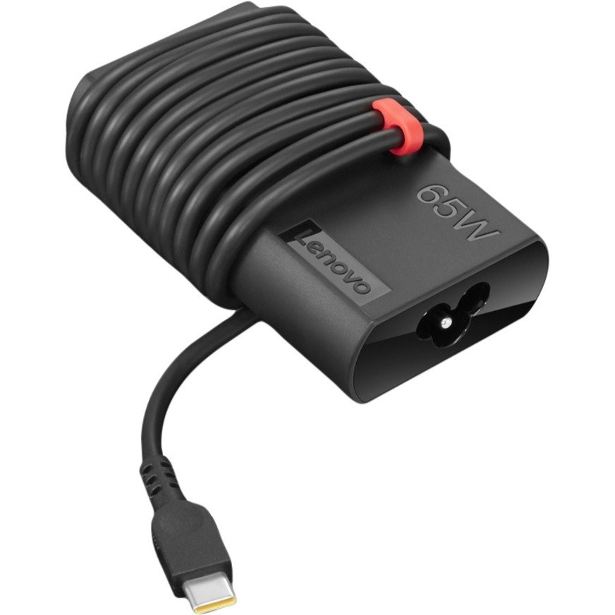 Lenovo - Open Source ThinkPad 65W Slim AC Adapter (USB Type-C)