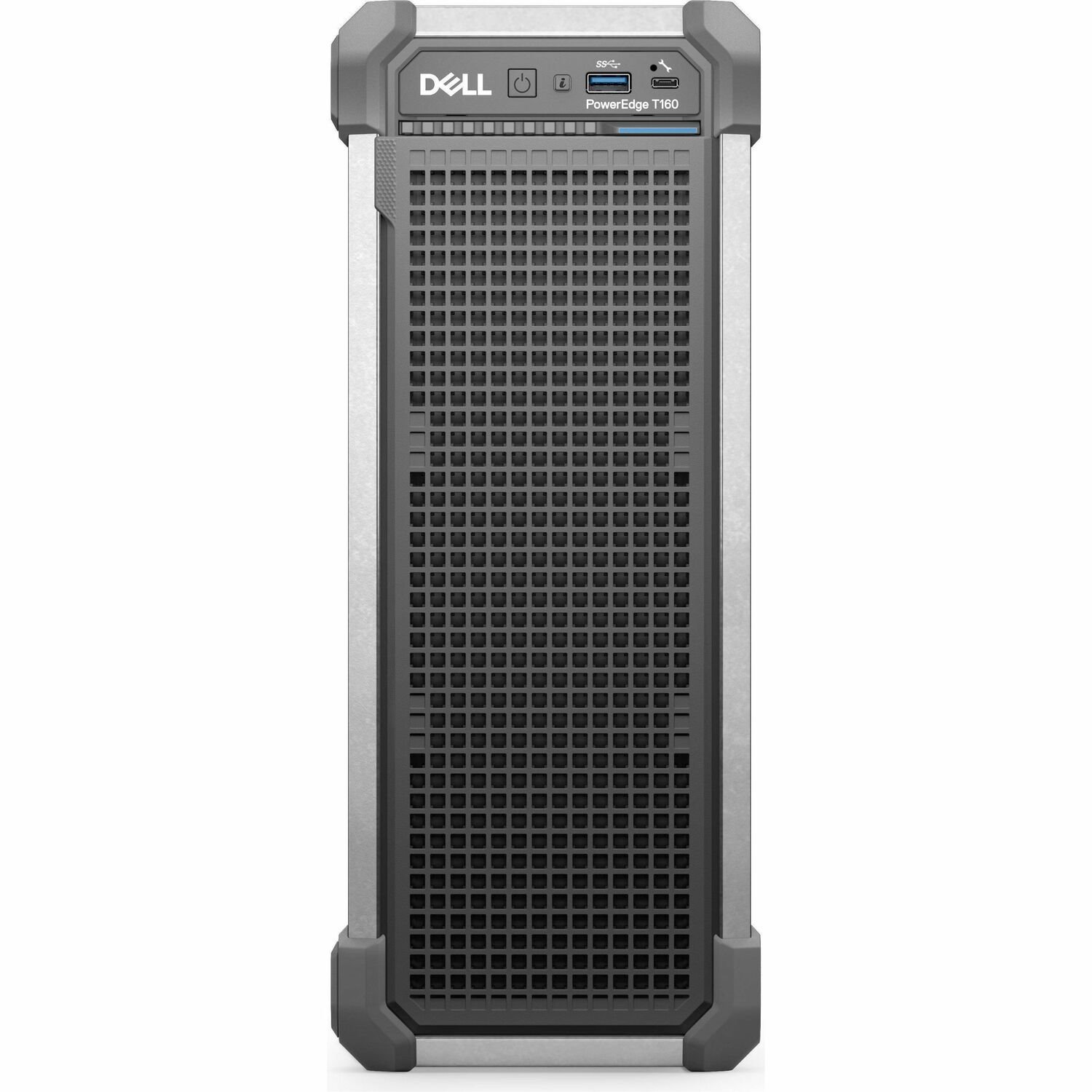 Dell PowerEdge T160 3U Toren Server - 1 x Intel Xeon 6325P 3,50 GHz - 32 GB RAM - 480 GB SSD - (1 x 480GB) SSD Configuration - Serieel ATA/600, 12Gb/s SAS controller